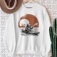 Kayaking Sloth Kayak Kayaker Canoe Paddling Sweatshirt Gifts for Old Women