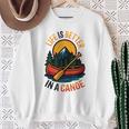 Life Is Better In A Canoe Canoeing Raglan Baseball Tee Sweatshirt Gifts for Old Women Life Is Better In A Canoe Canoeing Raglan Baseball Tee Sweatshirt Gifts for Old Women