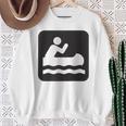 Outdoors Water Sports Canoe Canoeist Raglan Baseball Tee Sweatshirt Gifts for Old Women