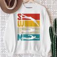 Swim Swimming Vintage Retro Swimmer Raglan Baseball Tee Sweatshirt Gifts for Old Women Swim Swimming Vintage Retro Swimmer Raglan Baseball Tee Sweatshirt Gifts for Old Women