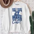 Swimmer Saying Swimming Motivation Professional Swimmer Sweatshirt Gifts for Old Women