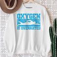 Swimming Swimmer Swim Sweatshirt Gifts for Old Women
