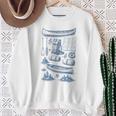 Women's Canoe Wilderness Gear Vintage Chart Collection Illustration Sweatshirt Gifts for Old Women Women's Canoe Wilderness Gear Vintage Chart Collection Illustration Sweatshirt Gifts for Old Women
