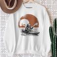 Women's Kayaking Sloth Kayak Kayaker Canoe Paddling Sweatshirt Gifts for Old Women