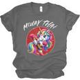 Cute Thai Boxing And Muay Thai Unicorn Unisex Jersey T-Shirt, trending gift