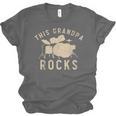 Dieser Opa Rockt Trommzeuger Drummer Musik Drum Kit Unisex Jersey T-Shirt, trending gift