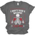 I Don't Need Weapon I Am One Muay Thai Kickboxer Fan Boxing Unisex Jersey T-Shirt, trending gift I Don't Need Weapon I Am One Muay Thai Kickboxer Fan Boxing Unisex Jersey T-Shirt, trending gift