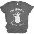 Drum Kit Graphic For a Drummer With Percussion Instruments Unisex Jersey T-Shirt, trending gift