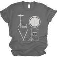 Drum Kit Love Illustration For Music Enthusiasts Unisex Jersey T-Shirt, trending gift