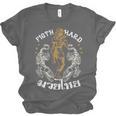 Fight Hard Traditional Fighter Muay Thai Unisex Jersey T-Shirt, trending gift