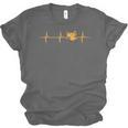 Great Drum Kit Heartbeat Drummer Unisex Jersey T-Shirt, trending gift