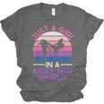 Just A Girl In A Muay Thai World Muay Thai Boxing Unisex Jersey T-Shirt, trending gift Just A Girl In A Muay Thai World Muay Thai Boxing Unisex Jersey T-Shirt, trending gift