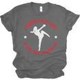 I Know I Hit Like A Girl Try To Keep Up Muay Thai Boxing Unisex Jersey T-Shirt, trending gift