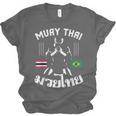 Muay Thai Brazil Brazilian Martial Arts Thai Unisex Jersey T-Shirt, trending gift