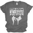 Muay Thai Fighter Boxing Martial Arts Unisex Jersey T-Shirt, trending gift
