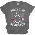 Muay Thai France French Flag Martial Arts Thai Boxing Coach Unisex Jersey T-Shirt, trending gift Muay Thai France French Flag Martial Arts Thai Boxing Coach Unisex Jersey T-Shirt, trending gift