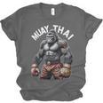 Muay Thai Gorilla Strength Power Fighter Unisex Jersey T-Shirt, trending gift