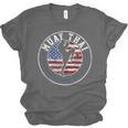 Muay Thai Kickboxing Vintage Unisex Jersey T-Shirt, trending gift