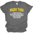 Muay Thai Martial Arts Combat Sports Unisex Jersey T-Shirt, trending gift