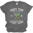 Muay Thai Oni Fight Team Kickboxing Unisex Jersey T-Shirt, trending gift