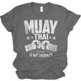 Muay Thai Is My Therapy Muay Thai Lovers Muay Thai Unisex Jersey T-Shirt, trending gift Muay Thai Is My Therapy Muay Thai Lovers Muay Thai Unisex Jersey T-Shirt, trending gift