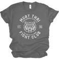 Muay Thai Street Fight Club MMA Tiger Kick Boxing Club Unisex Jersey T-Shirt, trending gift Muay Thai Street Fight Club MMA Tiger Kick Boxing Club Unisex Jersey T-Shirt, trending gift