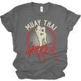 Muay Thai Warrior Fighter Boxing Martial Arts Hobby Unisex Jersey T-Shirt, trending gift