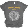 Sak Yant Muay Thai Art Tattoo Twin Tiger Kickboxing Thailand Unisex Jersey T-Shirt, trending gift