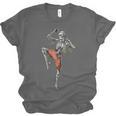 Skeleton Muay Thai Boxing Karate Kickboxing Martial Arts Unisex Jersey T-Shirt, trending gift