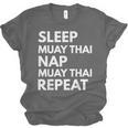Sleep Nap Muay Thai Repeat Lover Martial Arts Unisex Jersey T-Shirt, trending gift