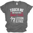 Touch Me And Your First Muay Thai Lesson Is Free Unisex Jersey T-Shirt, trending gift Touch Me And Your First Muay Thai Lesson Is Free Unisex Jersey T-Shirt, trending gift