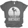 Vintage Birthday Shirt Muay Thai Kickboxer Its My Birthday Unisex Jersey T-Shirt, trending gift