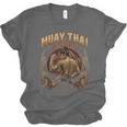 Vintage Muay Thai Flag Thailand Thai Boxing Fighter Unisex Jersey T-Shirt, trending gift
