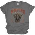 Vintage Muay Thai Trainer Thai Boxing Coach Art Buffalo Unisex Jersey T-Shirt, trending gift