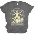 Vitruvian Drummer Drum Kit Music Lover Musician Men Unisex Jersey T-Shirt, trending gift