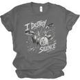 Women's Drum Kit I Destroy Silence Art Unisex Jersey T-Shirt, trending gift Women's Drum Kit I Destroy Silence Art Unisex Jersey T-Shirt, trending gift