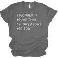 I Wonder If Muay Thai Thinks About Me Too Unisex Jersey T-Shirt, trending gift I Wonder If Muay Thai Thinks About Me Too Unisex Jersey T-Shirt, trending gift