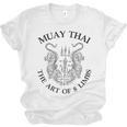 The Art Of 8 Limbs Muay Thai Unisex Jersey T-Shirt, trending gift The Art Of 8 Limbs Muay Thai Unisex Jersey T-Shirt, trending gift