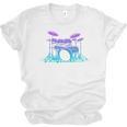 Drum Kit Set Drummer Pullover Unisex Jersey T-Shirt, trending gift