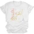 Drum Kit Vintage Look Music Concert Sweatshirt Unisex Jersey T-Shirt, trending gift Drum Kit Vintage Look Music Concert Sweatshirt Unisex Jersey T-Shirt, trending gift