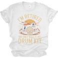 I'm Retired My Only Boss Is My Drum Kit Drums Drummer Unisex Jersey T-Shirt, trending gift I'm Retired My Only Boss Is My Drum Kit Drums Drummer Unisex Jersey T-Shirt, trending gift
