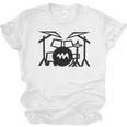 Retro Drum Kit Raglan Baseball Tee Unisex Jersey T-Shirt, trending gift Retro Drum Kit Raglan Baseball Tee Unisex Jersey T-Shirt, trending gift