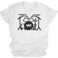 Retro Drum Kit Unisex Jersey T-Shirt, trending gift Retro Drum Kit Unisex Jersey T-Shirt, trending gift