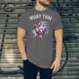 Cute Muay Thai Unicorn Unisex Jersey T-Shirt