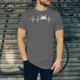 Drum Kit Cardiogram Drum Musician ECG Unisex Jersey T-Shirt Drum Kit Cardiogram Drum Musician ECG Unisex Jersey T-Shirt