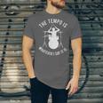 Drum Kit Graphic For a Drummer With Percussion Instruments Unisex Jersey T-Shirt