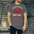 Muay Thai Boxing Teacher Kickboxing Martial Arts Instructor Unisex Jersey T-Shirt