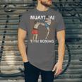 Muay Thai Boxing Unisex Jersey T-Shirt