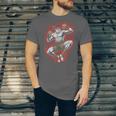 Muay Thai Elbow Strike Silhouette Minimal Clean Sport Unisex Jersey T-Shirt
