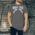 Muay Thai Fighter Fists MMA Club Martial Arts Fighting Coach Unisex Jersey T-Shirt